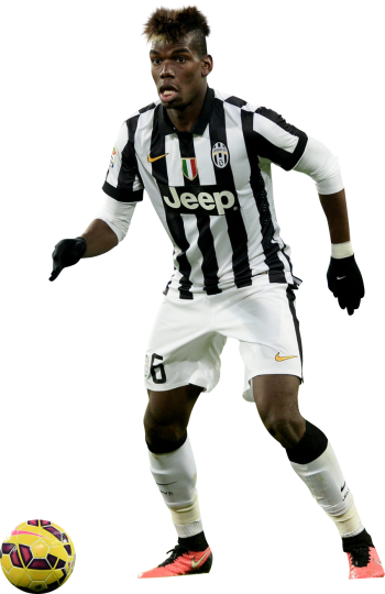 Paul Pogba football render - 11365 - FootyRenders