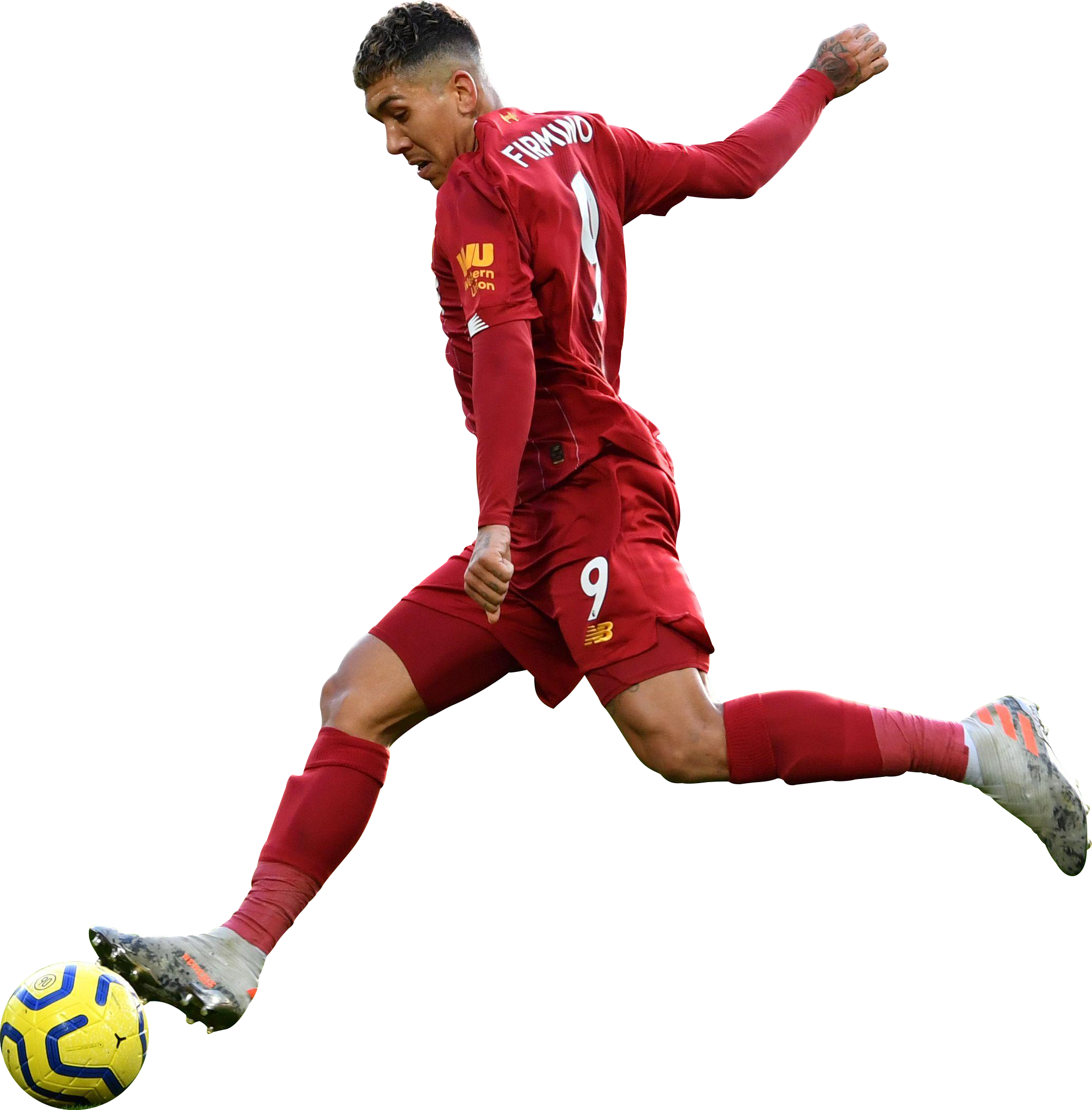 Roberto Firmino Liverpool football render - FootyRenders