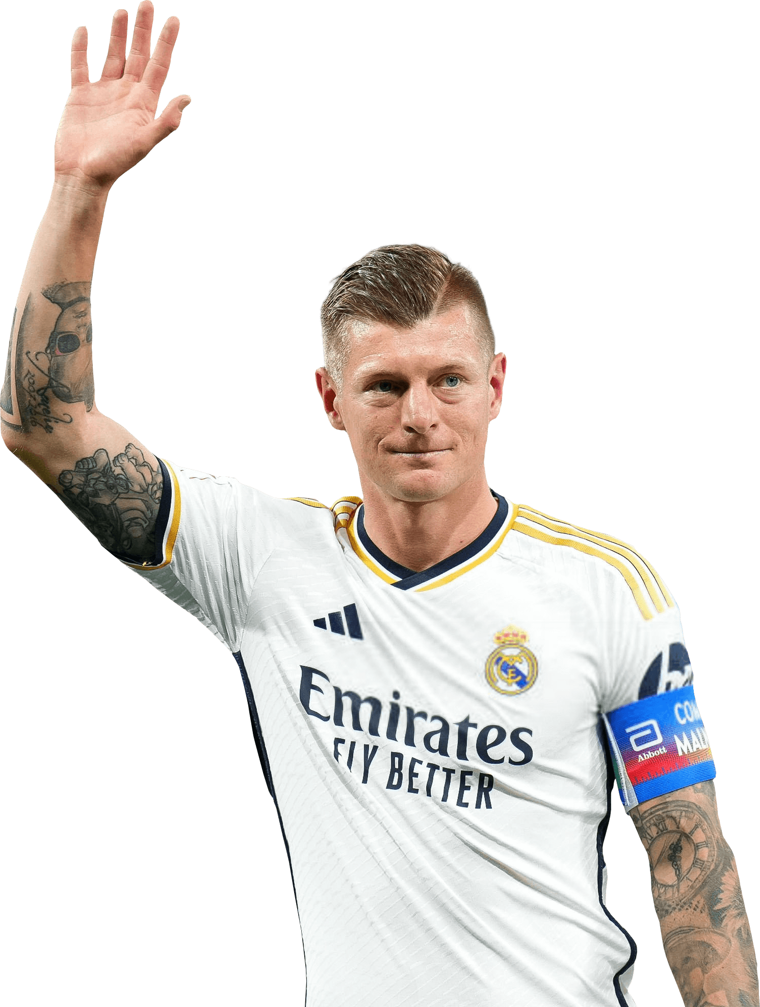 Toni Kroos Real Madrid football render - FootyRenders