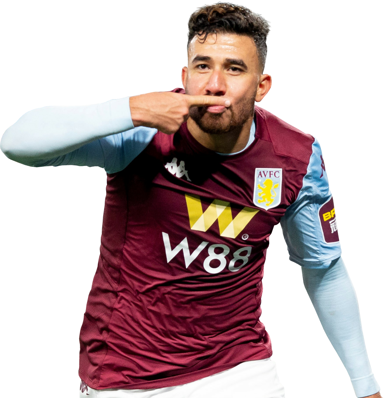 Mahmoud “Trézéguet” Hassan Aston Villa football render - FootyRenders 