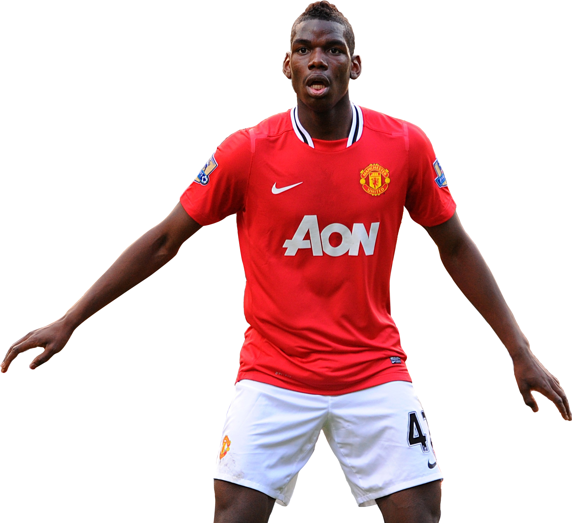 Paul Pogba Manchester United football render - FootyRenders