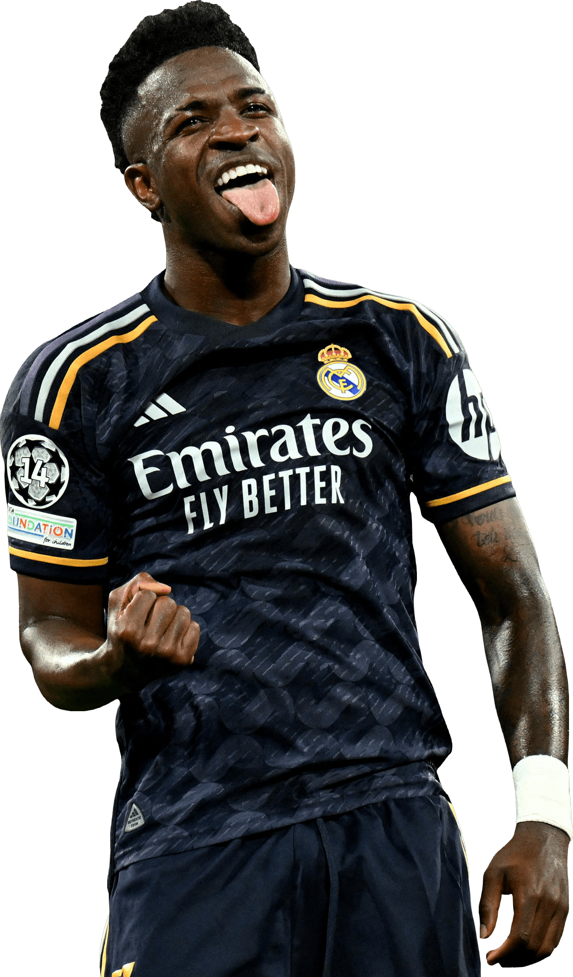 Vinicius Júnior Real Madrid football render - FootyRenders