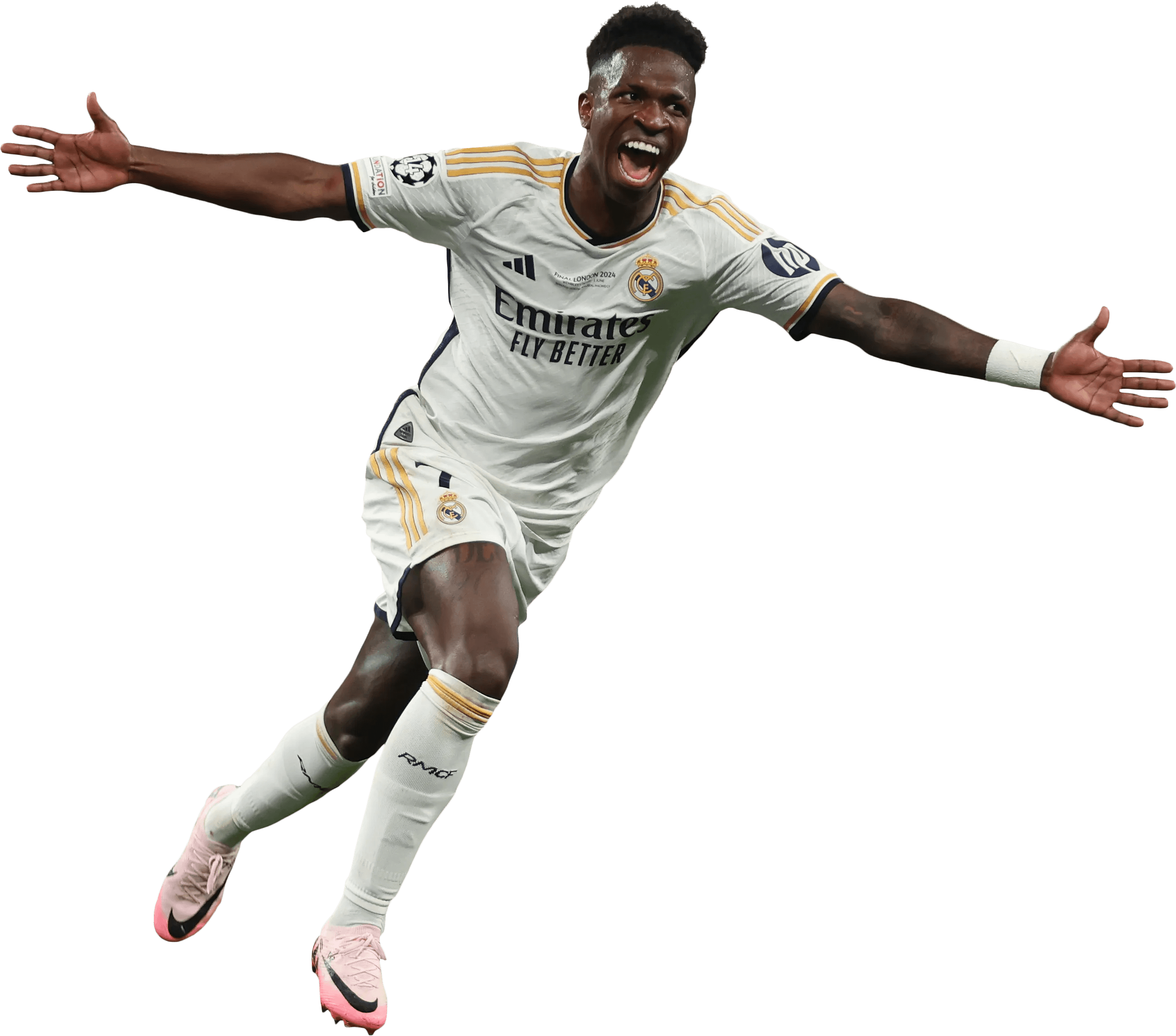 Vinicius Júnior Real Madrid football render - FootyRenders