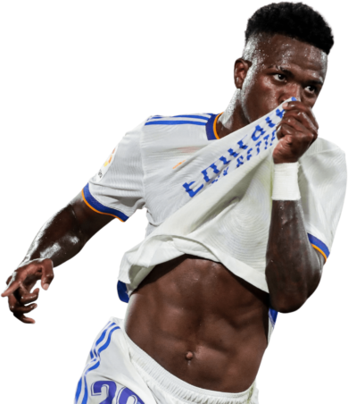 Vinicius Junior Real Madrid football render - FootyRenders