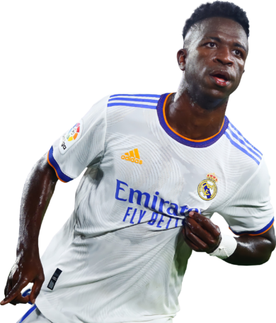 Vinicius Junior Real Madrid football render - FootyRenders