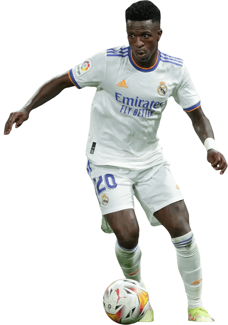 Vinicius Junior Real Madrid football render - FootyRenders