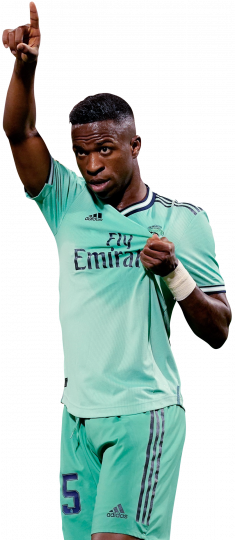 Vinicius Junior Real Madrid football render - FootyRenders