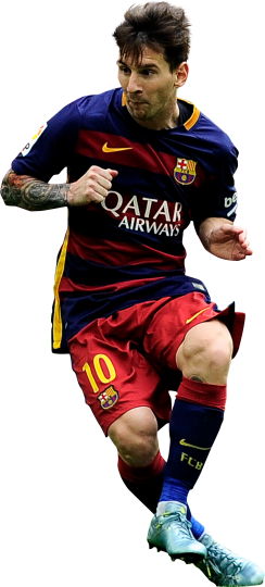 Lionel Messi Football Render - Footyrenders