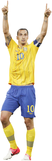 Zlatan Ibrahimovic Football Render 6635 Footyrenders